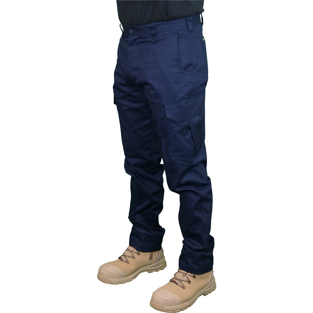 Lightweight Cotton Drill Modern Fit Cargo Pants | WORKIT