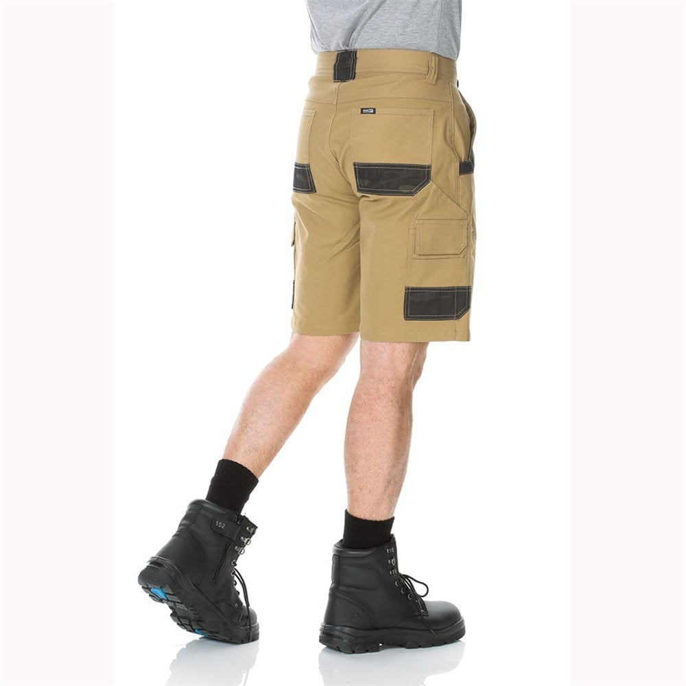 Decoy Canvas Modern Fit Stretch Cargo Shorts Black 97R  Paramount Safety  Products - Paramount Safety Products