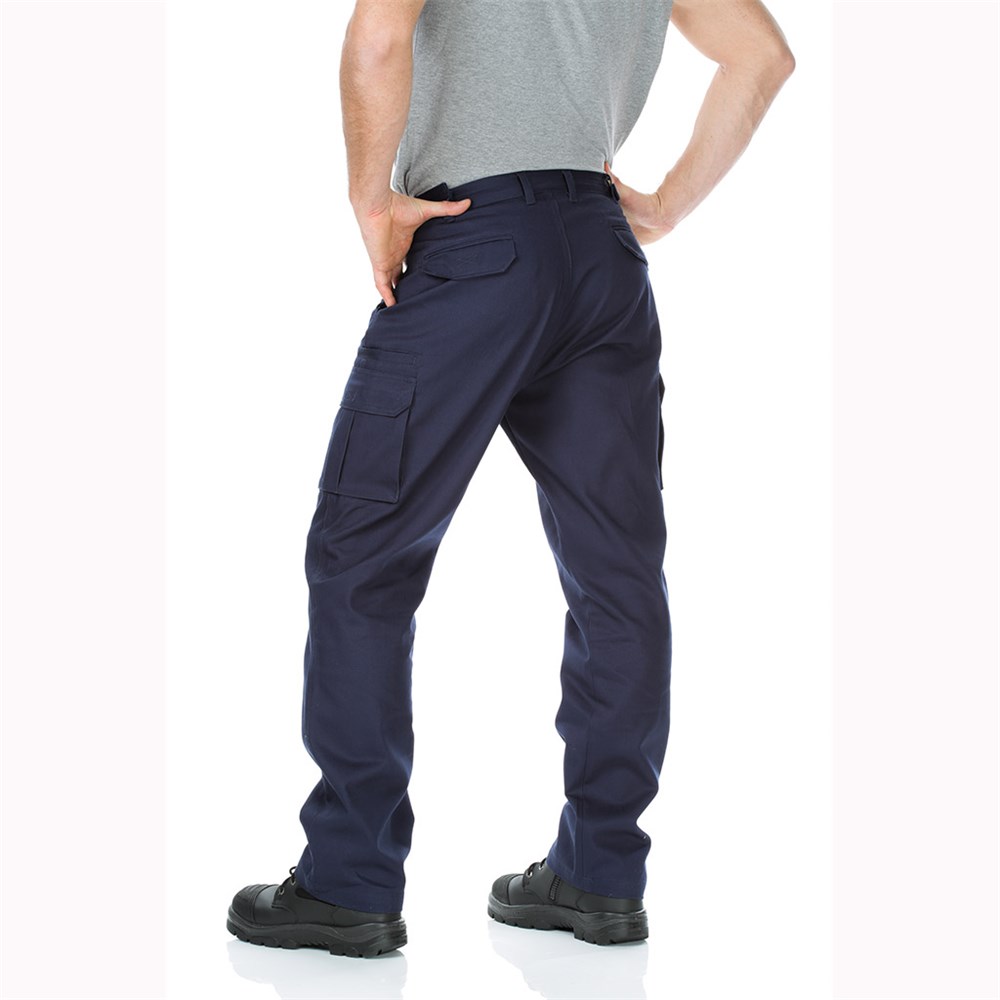 Cotton Drill Regular Weight Multi Pocket Cargo Pants | WORKIT Workwear
