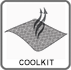 COOLKIT Icon: Garments have strategically placed COOLKIT ventings