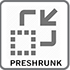 Preshrunk Icon: Clothing that have already been washed, or compacted